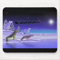 Arctic Christmas Eve mousepads