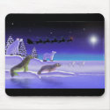 Arctic Christmas Eve mousepads