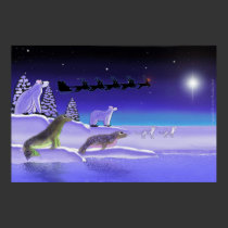 Arctic Christmas Eve posters
