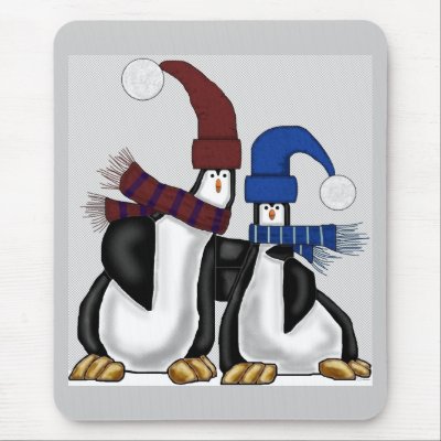Arctic chums mousepad by Imaginechest