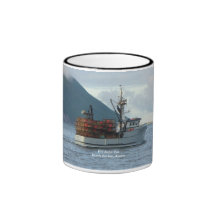 Arctic Fox, Crab Boat in Dutch Harbor, Alaska Coffee Mugs