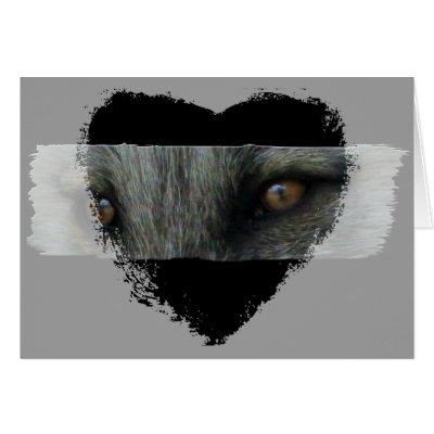 Arctic Fox Eyes; Customizable Card by Picture_Imperfect