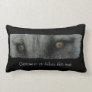 Arctic Fox Eyes; Customizable Throw Pillow