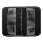 Arctic Fox Eyes; Customizable Folio Planner