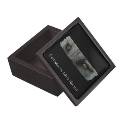 Arctic Fox Eyes; Customizable Premium Trinket Box by Picture_Imperfect