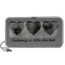 Arctic Fox Eyes; Customizable Notebook Speakers