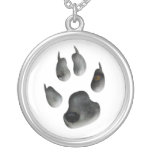 Arctic Fox Glimpse Pendant