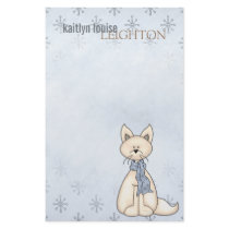 Arctic Fox • Stationery