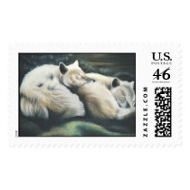 "Arctic foxes" postage