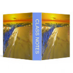 Arctic Fractal Glacier Vinyl Binder