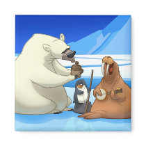 Arctic Jug Band Magnet by stlewis75 Arctic Jug Band Magnet