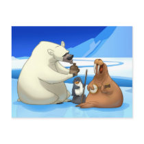 Arctic Jug Band Postcard