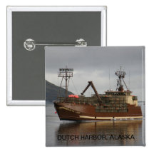 Arctic Lady, Crab Boat in Dutch Harbor, AK Pins