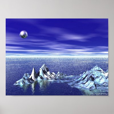 Arctic Nights Posters by WildButterflyDesigns