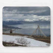 Arctic Nomades Tipi Mousepad