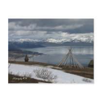 Arctic Nomades Tipi Postcard