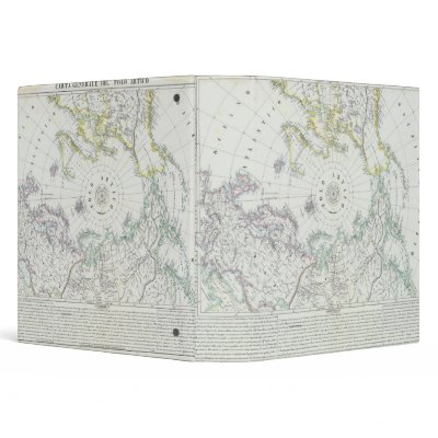Arctic, Northern Hemisphere 3 Ring Binders by davidrumsey