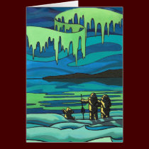 Arctic Painting Blank Card Beautiful Print Cards cards