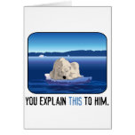 Arctic Polar Bear Greeting Card