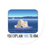 Arctic Polar Bear Stickers