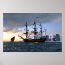 arctic sailing poster