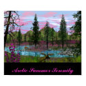 Arctic Summer Serenity posters by arcticfox Arctic Summer Serenity posters