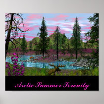 Arctic Summer Serenity Posters