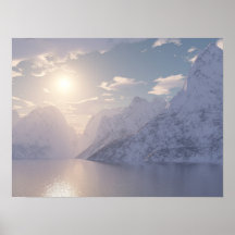 Arctic Sunset Posters