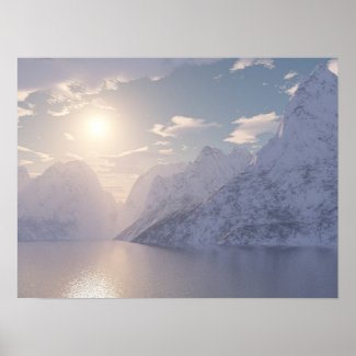 Arctic Sunset Posters
