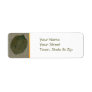 Arctinurus Boltoni fossil trilobite Return Address Label