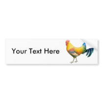 Ardenner Rooster Bumper Sticker