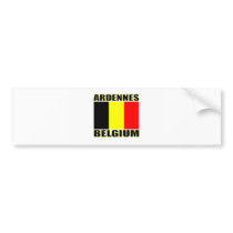 Ardennes, Belgium bumper stickers