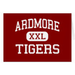 Ardmore - Tigers - Middle - Ardmore Oklahoma Greeting Card