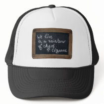 Ardoise #08 - Cezanne's Quote hats by Ardoise Ardoise #08 - Cezanne's Quote hats