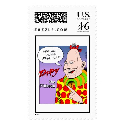 Are We Having Fun Yet? Stamp by Zippy
