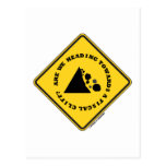 Are We Heading Towards A Fiscal Cliff? (Econ Sign) Postcards