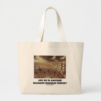Are We In Another Maunder Minimum Period? Canvas Bags