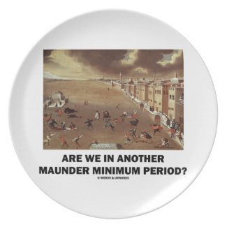 Are We In Another Maunder Minimum Period? Plate