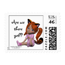 Are we there yet?? Lil Girl Stamp