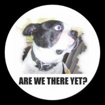 ARE WE THERE YET stickers