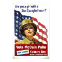 Are you a girl with a Star Spangled Heart? Poster posters by sarahpalintees Are you a girl with a Star Spangled Heart? Poster posters