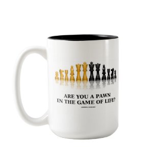 Are You A Pawn In The Game Of Life? (Chess Humor) mug