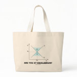 Are You At Equilibrium? (Supply-And-Demand Curve) Bags