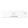 Are You At Equilibrium? (Supply-And-Demand Curve) Bumper Stickers