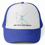 Are You At Equilibrium? (Supply-And-Demand Curve) Hats