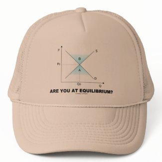 Are You At Equilibrium? (Supply-And-Demand Curve) hat