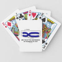 Are You At The Centromere Or Telomere Of Life? Bicycle Playing Cards