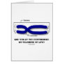 Are You At The Centromere Or Telomere Of Life? Greeting Card