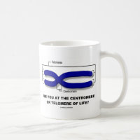 Are You At The Centromere Or Telomere Of Life? Classic White Coffee Mug
