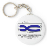 Are You At The Centromere Or Telomere Of Life? Keychains